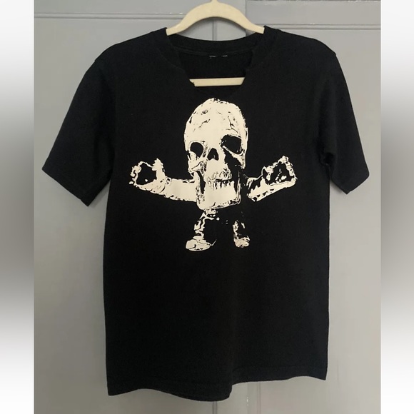 100% Authentic Chrome Hearts x Foti Harris Teeter Very Rare Black T Shirt